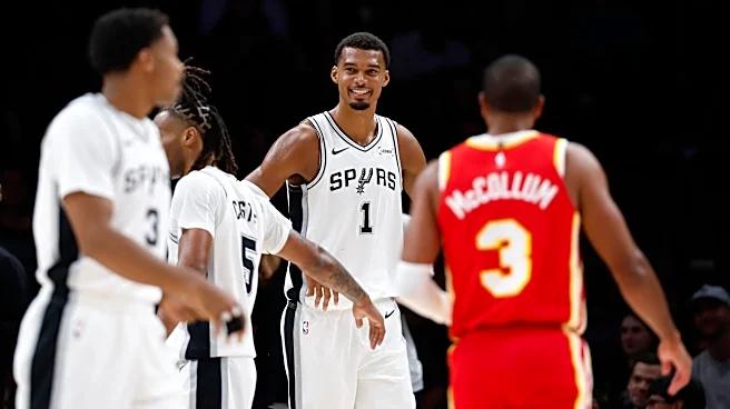 Spurs start strong but lose first preseason game to the Hawks