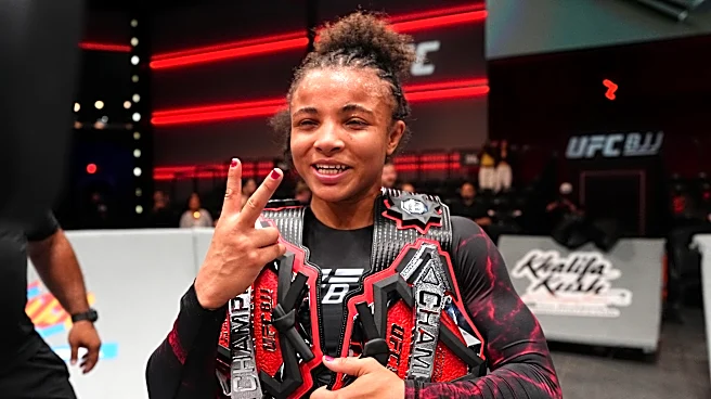 Controversy! Cassia Moura survives Fornarino, becomes first UFC BJJ double champ; Burns submitted