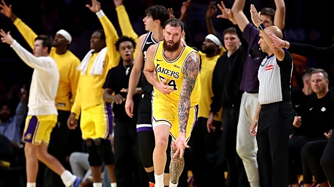 ‘I’m a basketball player’: Sandro Mamukelashvili’s connectivity continues to lift Lakers