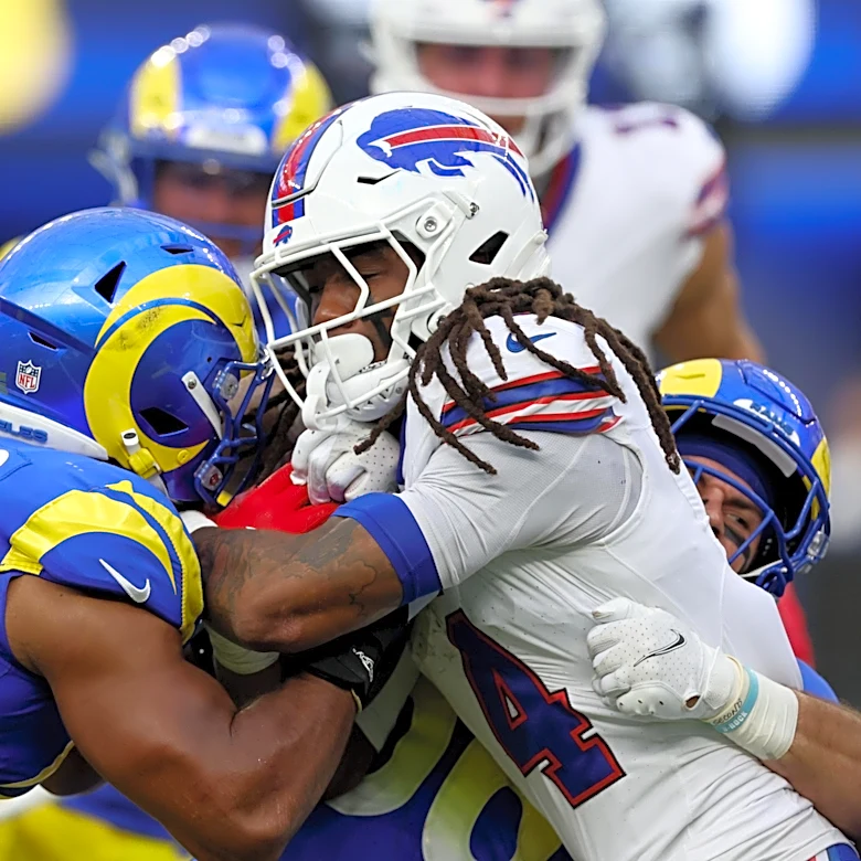 Can the Rams contain James cook on Monday night?