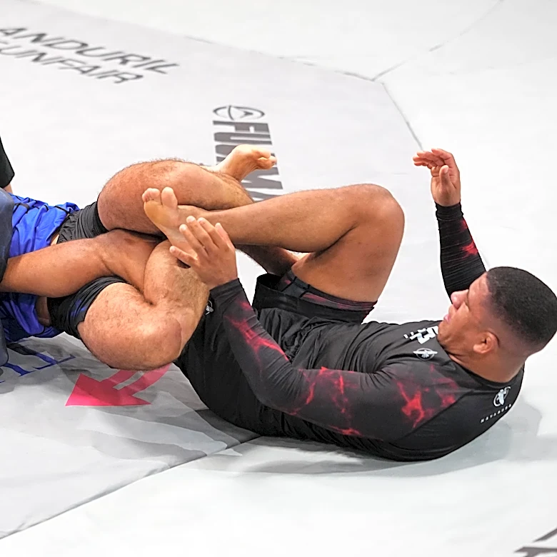 Watch Gabriel Almeida tap out Gilbert Burns at UFC BJJ 12