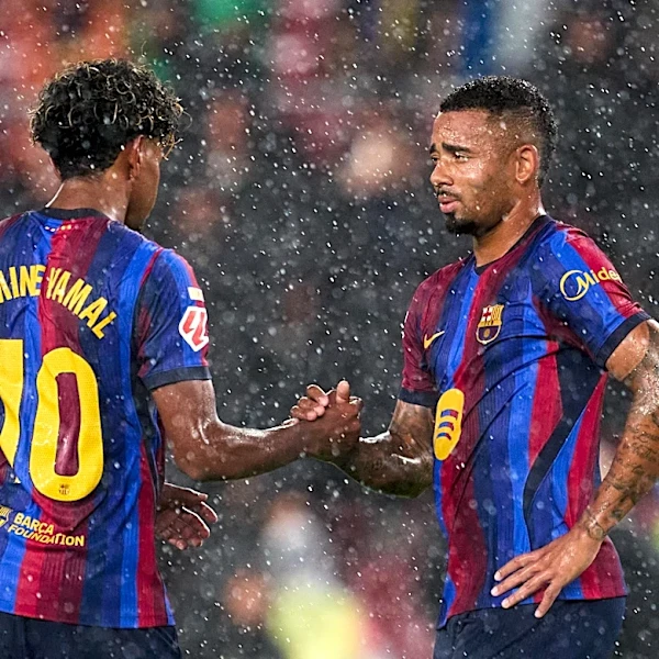 Hansi Flick talks Gabriel Jesus, Lamine Yamal and Raphinha replacements at Barcelona