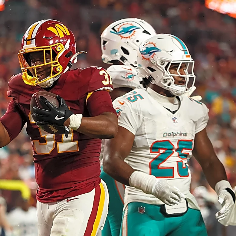 Miami Dolphins claim former Washington Commanders RB off waivers