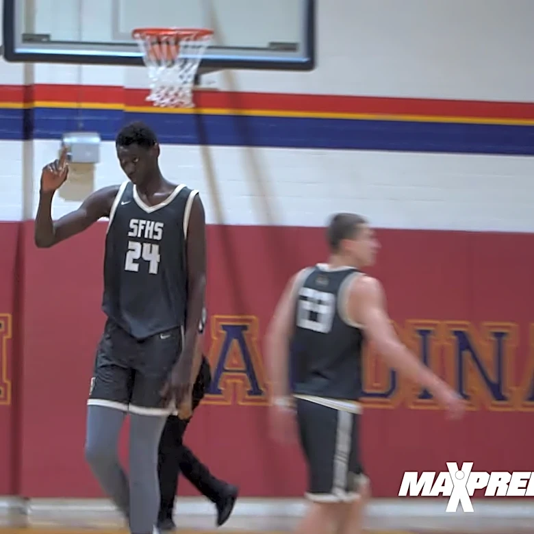 Cherif Millogo is on a surprise visit with Kentucky Basketball