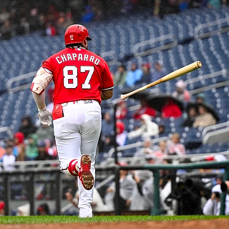 Andres Chaparro rewarded the Washington Nationals faith in him during the second half