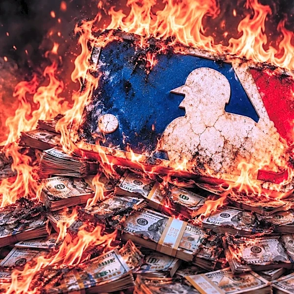 Cheering for the Dodgers; or, it became necessary to destroy baseball, in order to save it.