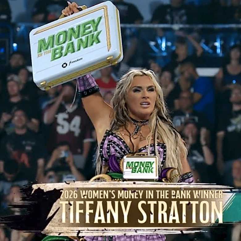 Tiffany Stratton wins Money in the Bank ladder match for the second time