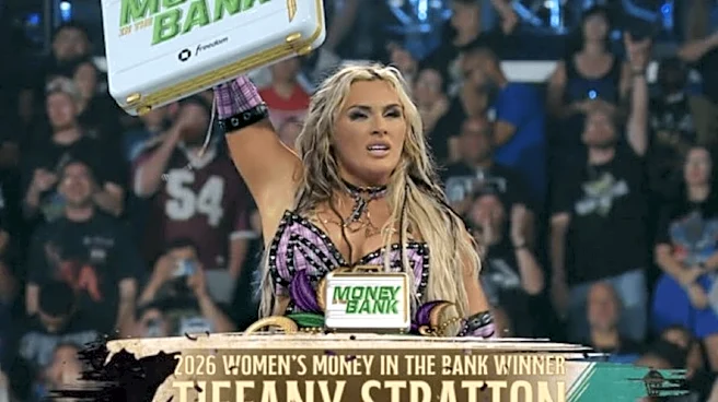 Tiffany Stratton wins Money in the Bank ladder match for the second time
