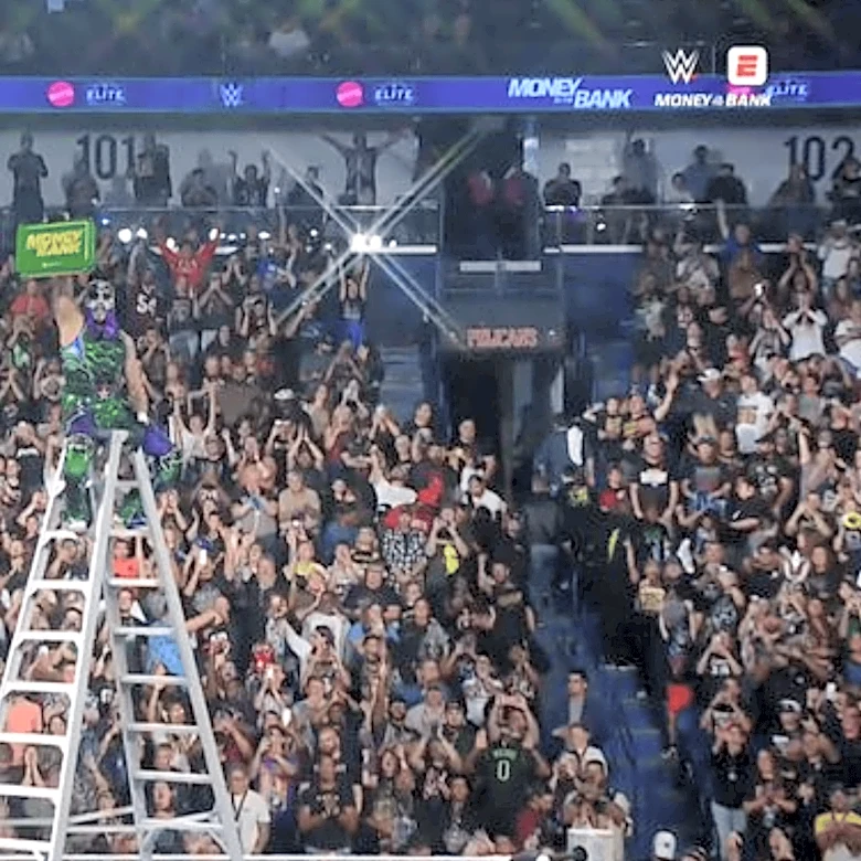 Penta wins Money in the Bank ladder match