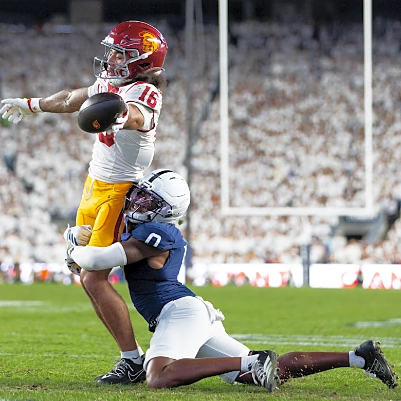 Penn State 23, No. 19 USC 31: Another Whiteout Ruined