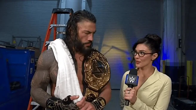 Roman Reigns says a whole lot of nothing about what’s next following Money in the Bank