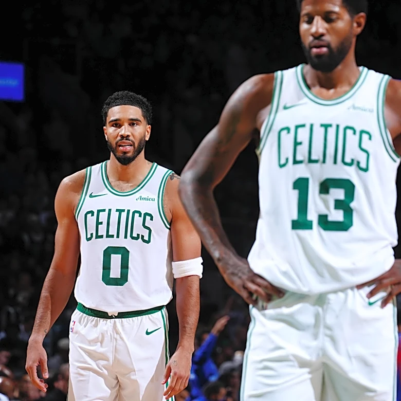 Jayson Tatum got a ‘surreal’ first look playing alongside Paul George