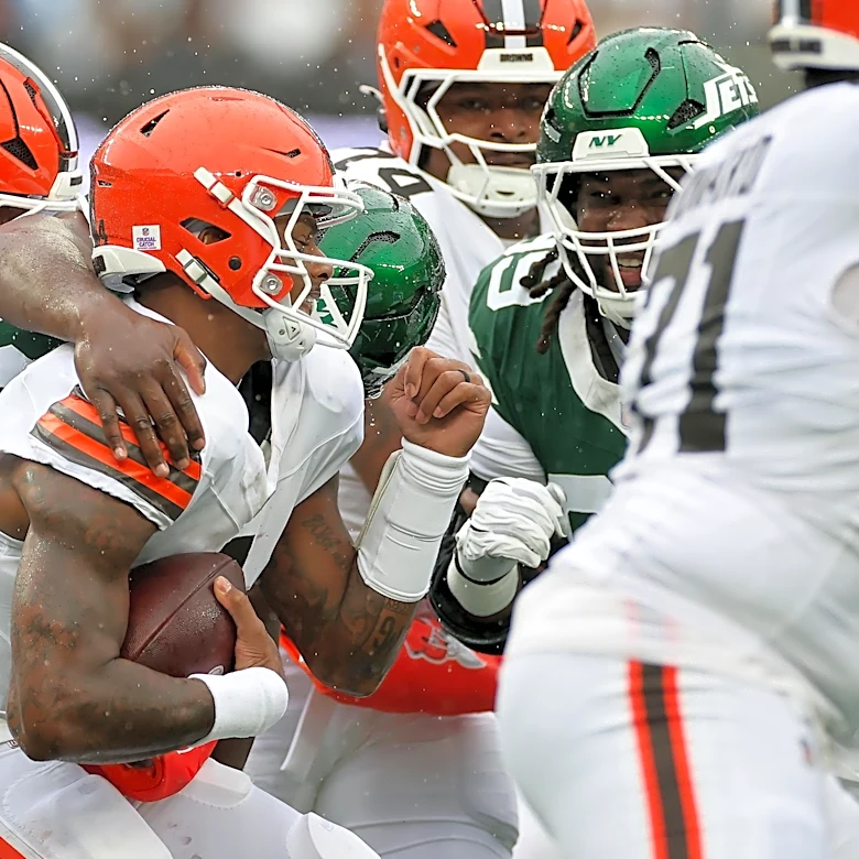 Jets vs Browns: Barrage of sacks, Braelon Allen’s career game lead the Jets to win over Browns