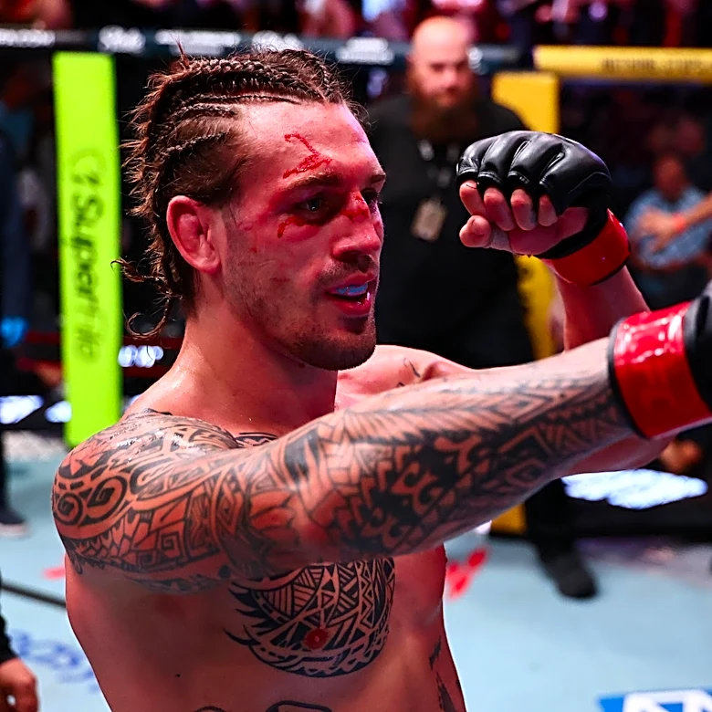 Brendan Allen done fighting prospects, tells Dricus du Plessis to ‘drop his nuts’ and fight following UFC Vegas 122