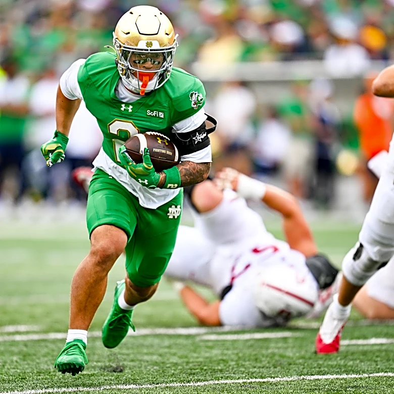Notre Dame rises to No. 2 in both the Ap Top 25 and Coaches Poll
