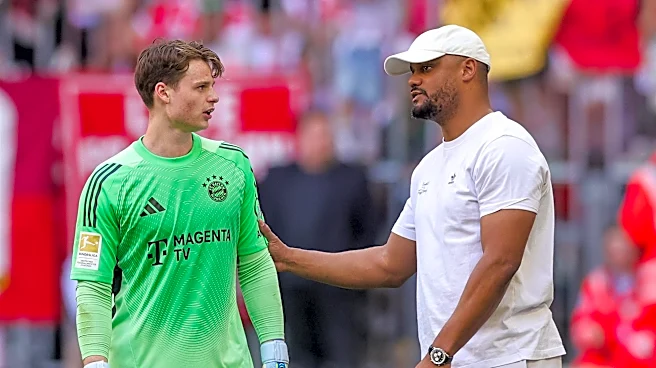 Bayern Munich coach Vincent Kompany talks Jonas Urbig’s debut with Germany