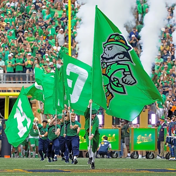 PHOTO GALLERY: Notre Dame 58, Stanford 7 in a GREEN OUT