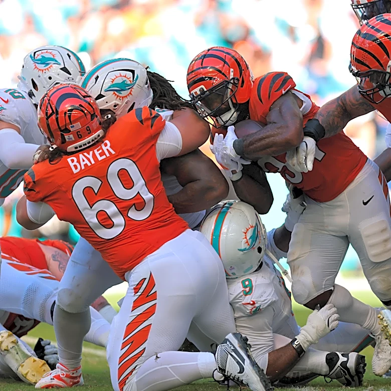 Zac Taylor says Bengals are dead tired after playing Dolphins in hottest road game in franchise history