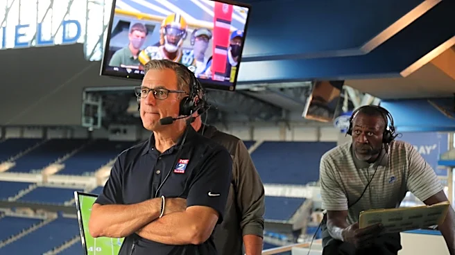 Several Detroit Lions honor play-by-play announcer Dan Miller following wife’s death