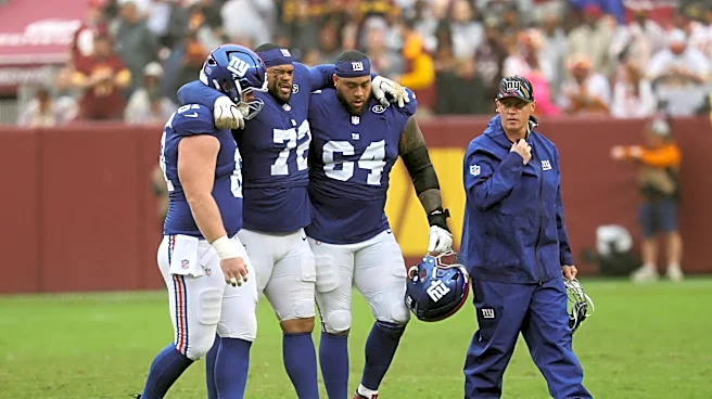 NY Giants’ injuries: Jermaine Eluemunor’s calf issue headlines the list