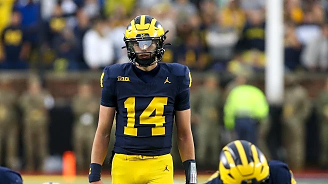 Michigan QB Tommy Carr took more first-team reps during bye week