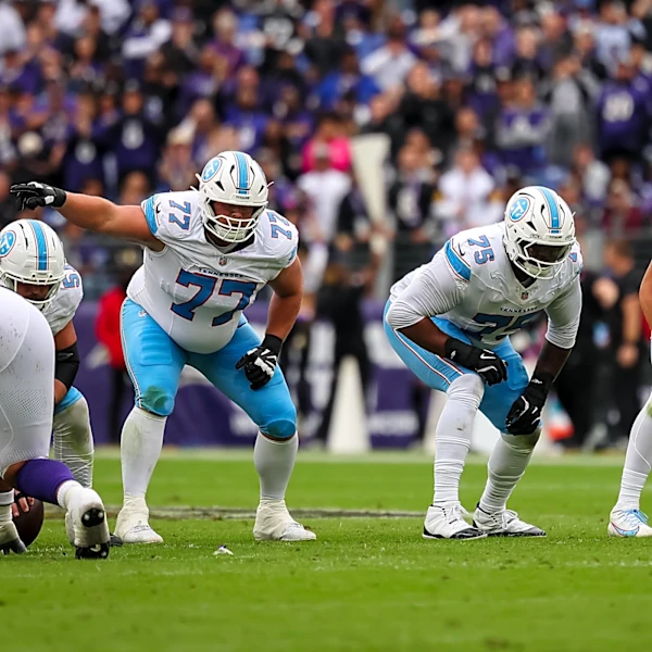 Titans offensive line comes back down to earth in Week 5