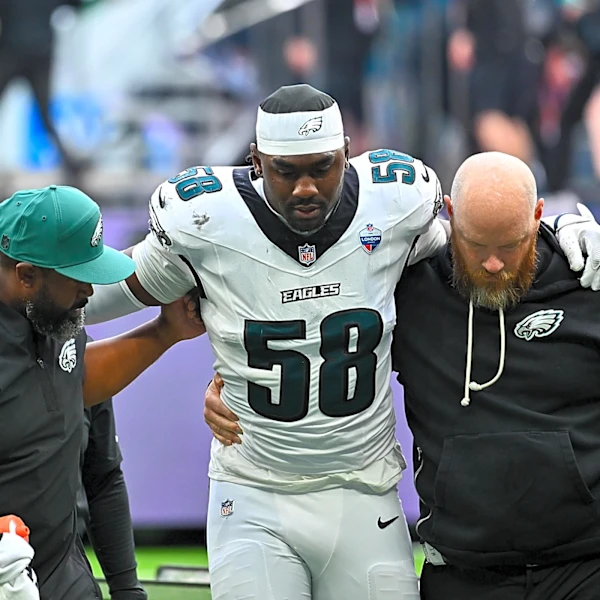 Jalyx Hunt injury update: Eagles pass rusher not expected to play in Week 6