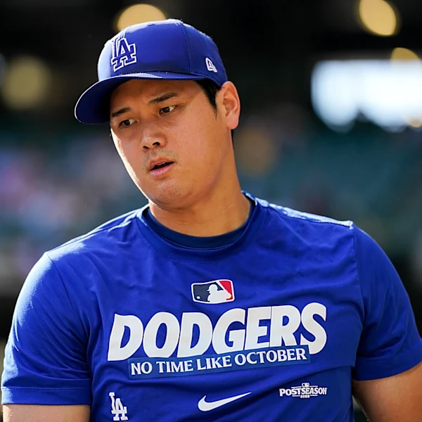 Dodgers in a standing eight-count