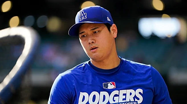 Dodgers in a standing eight-count