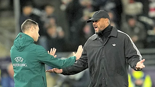 Vincent Kompany expresses frustration after Bayern Munich draw two games in a row