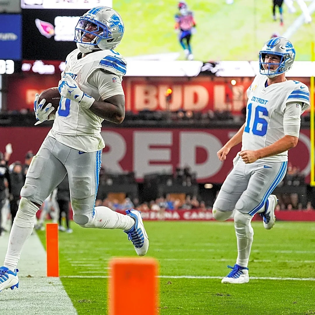 Jahmyr Gibbs named NFC Offensive Player of the Week for 4th time