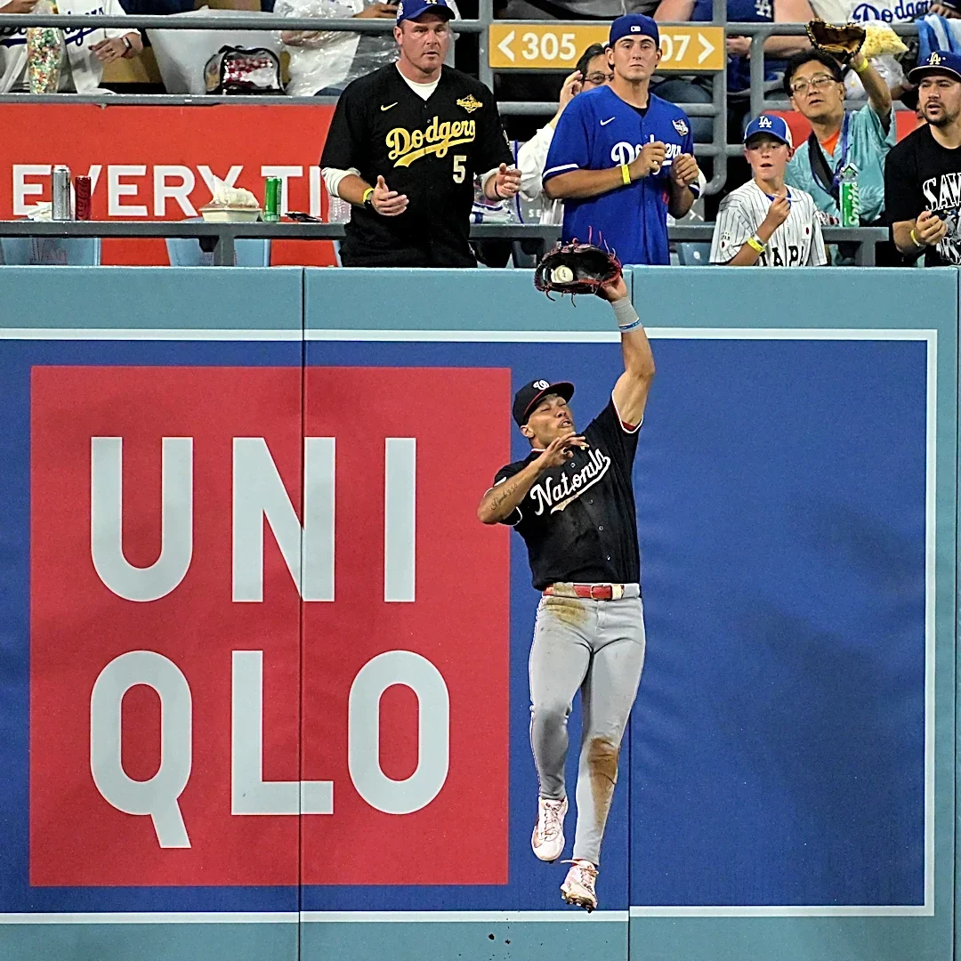 Daylen Lile’s impressive defensive season rewarded with an NL Gold Glove nomination