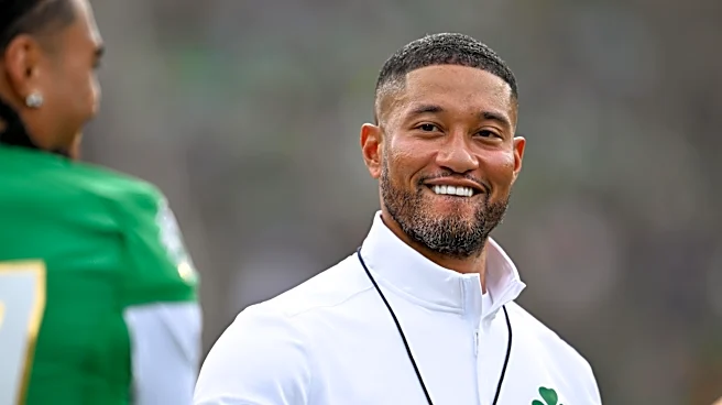 Notre Dame’s Marcus Freeman is in the running for coach of the year