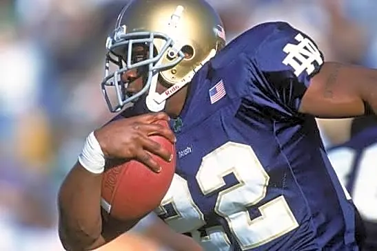 One Last Hurrah: Julius Jones Leads Notre Dame Past BYU on Senior Day in 2003