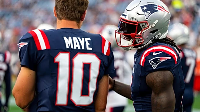 Drake Maye reacts to A.J. Brown return to Patriots offense