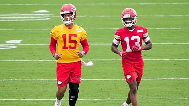 Patrick Mahomes has been testing Chiefs’ young wideouts