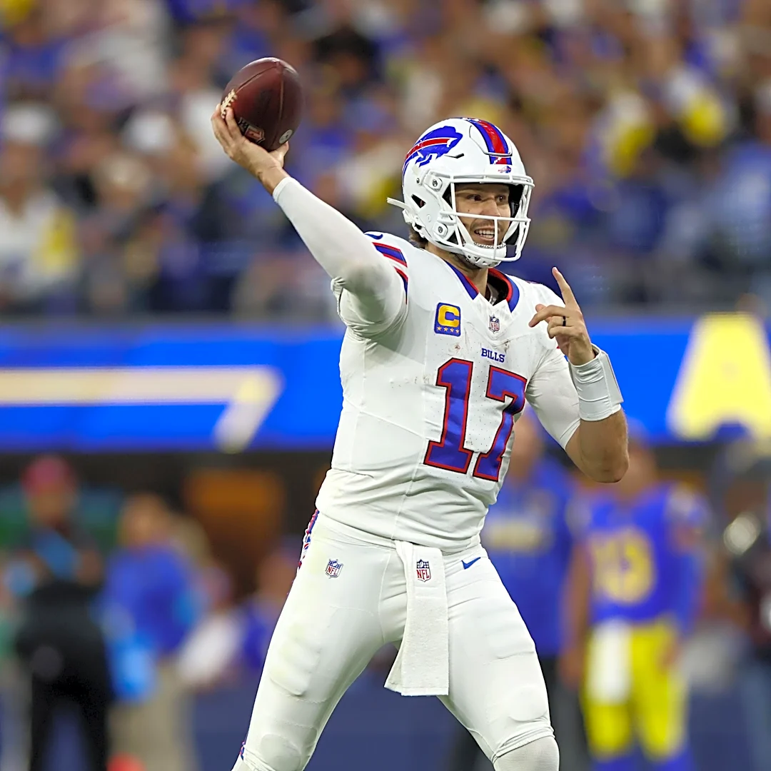 What could Josh Allen be working on mechanically with his throwing motion?