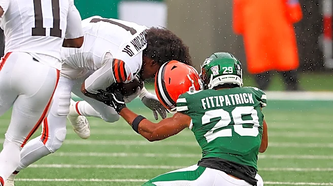 Jets Minkah Fitzpatrick fined for hit on Browns KC Concepcion, but he wants it reduced