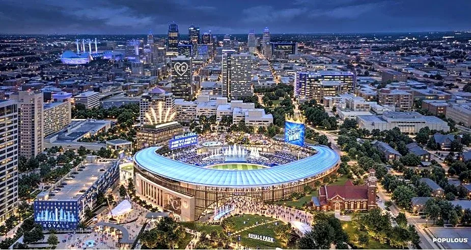 Crown Vision, fountains part of new renderings for Royals downtown ballpark