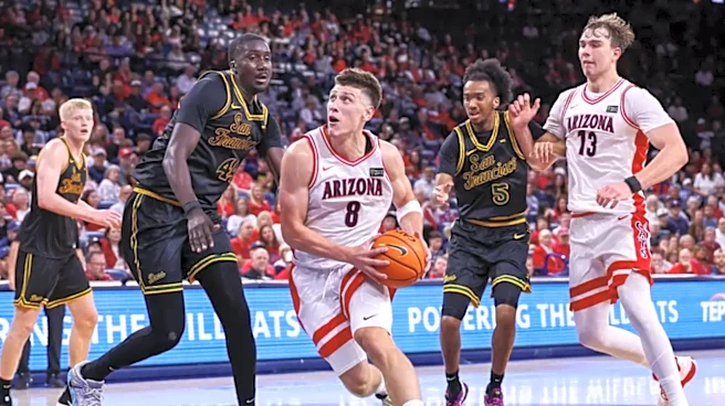 Arizona men’s basketball picked to win Big 12; Ivan Kharchenkov, Motiejus Krivas named to all-conference team
