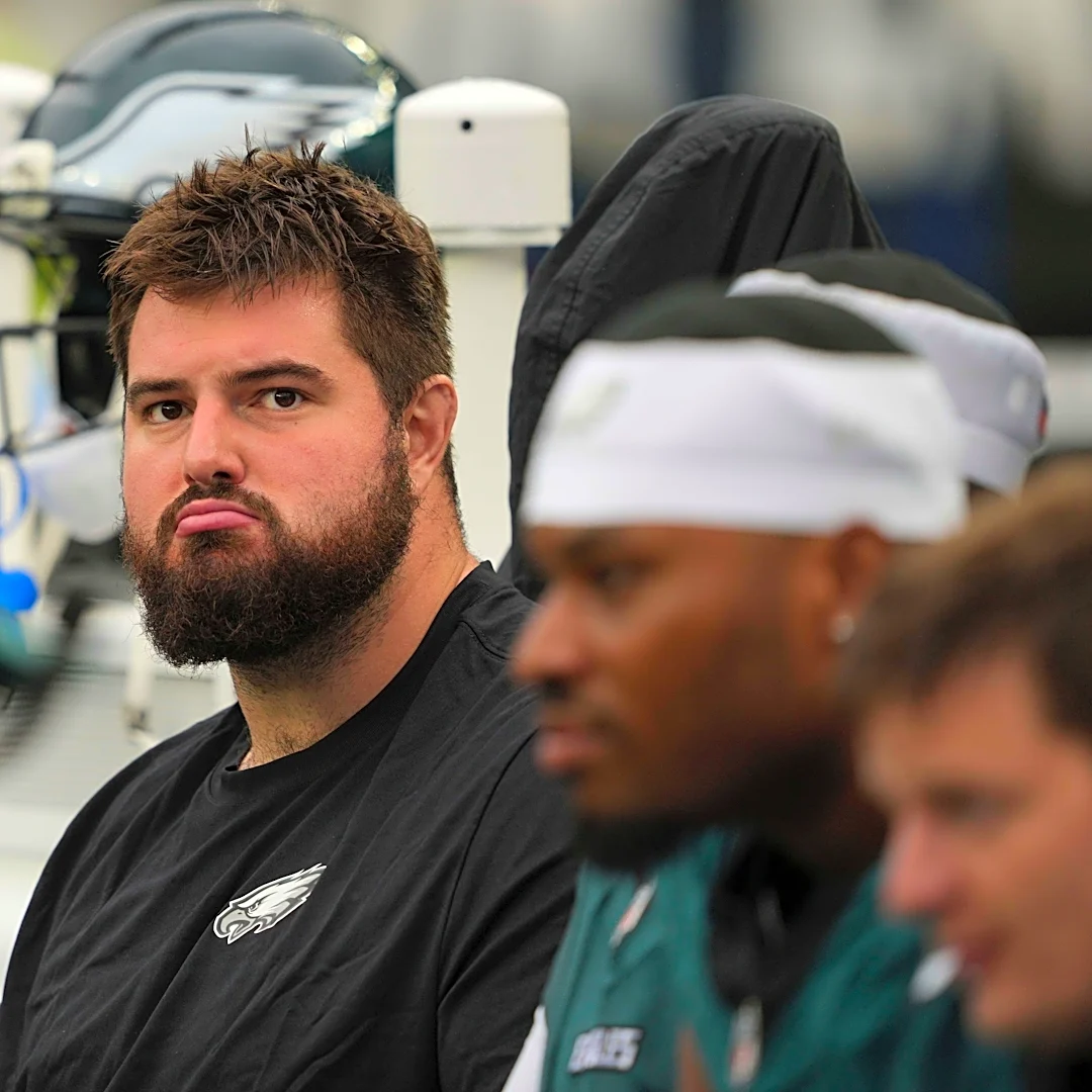 Tension is building about Landon Dickerson’s future with the Eagles