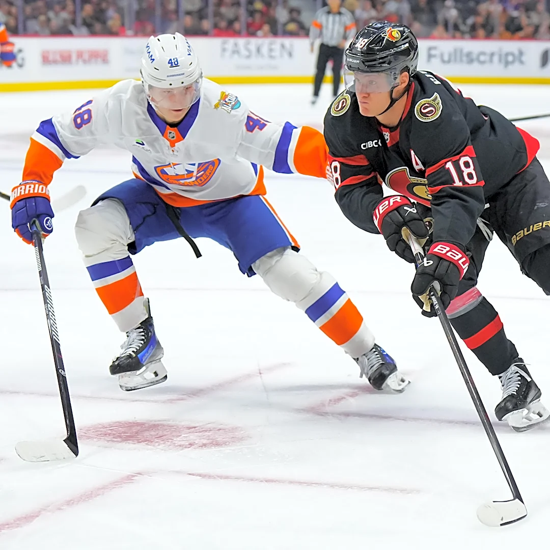 Senators 2*, Islanders 1 (*SO): Isles grab loser point in sloppy road game