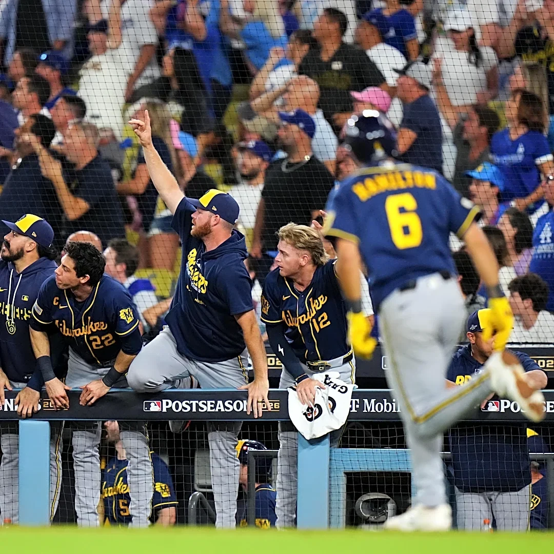 Brewers have all the answers again in Game 4, finish NLCS sweep of Dodgers