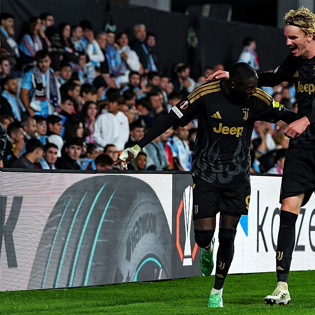 Kolo Muani heads home late winner as Juventus complete dramatic comeback over Celta Vigo