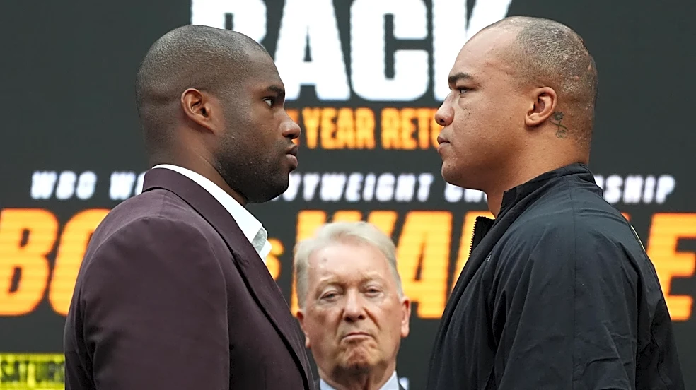 Predictions: Repeat or revenge in Dubois vs Wardley 2?