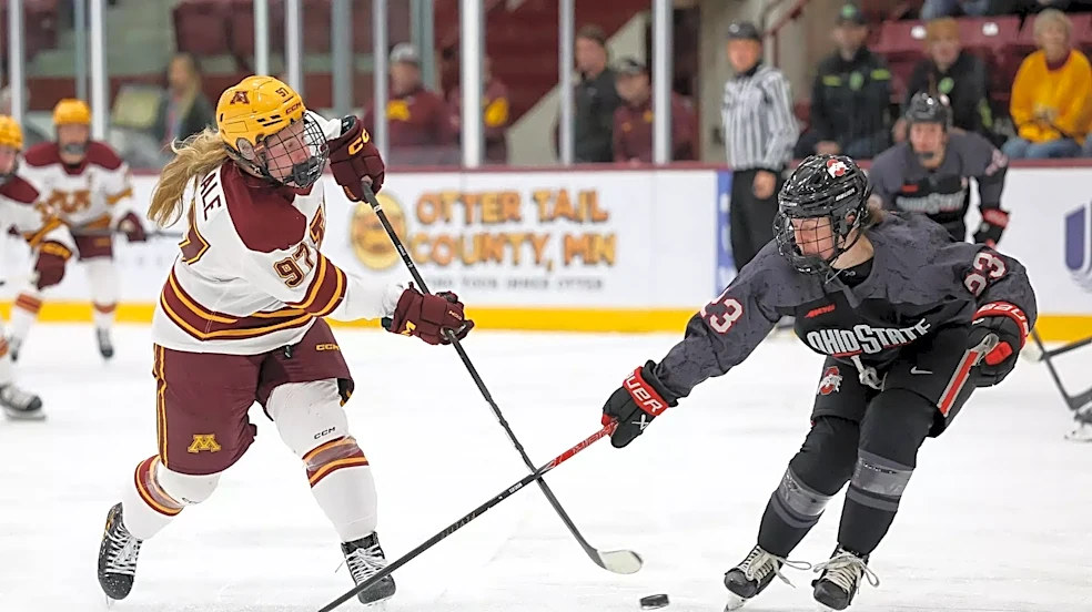 Gophers Host #1 Ohio State in WCHA Clash
