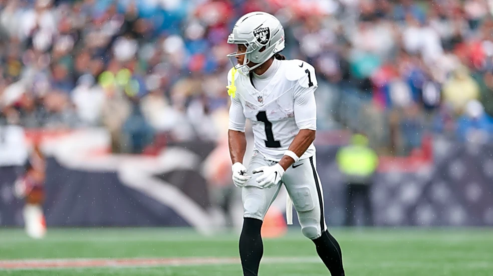 Raiders wide receivers Week 5 snap and production review