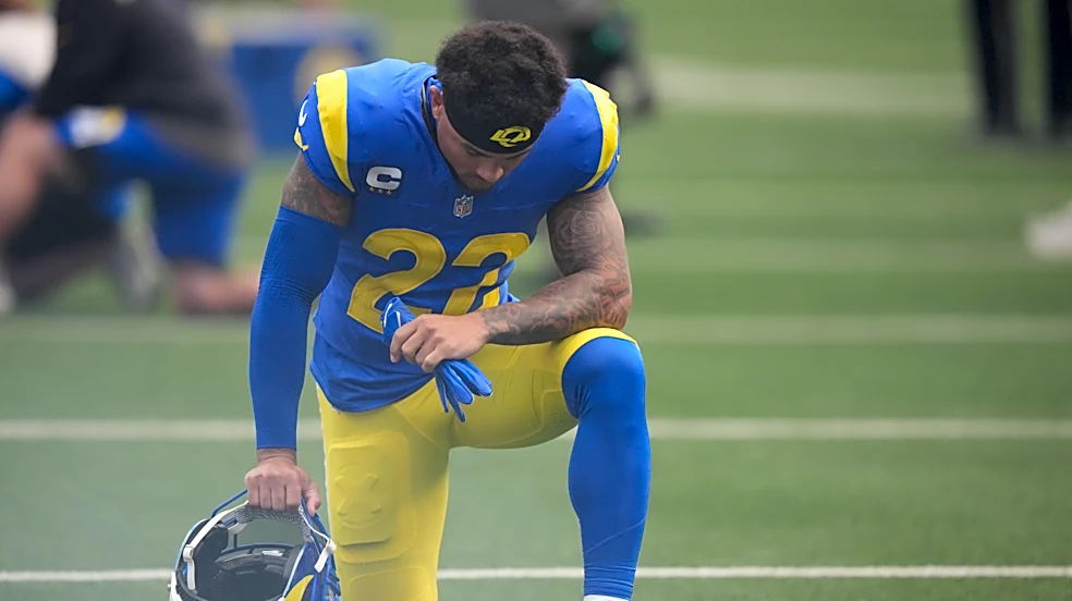 Trent McDuffie injured in Rams practice
