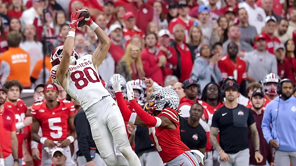 College football fans pick Indiana vs Ohio State as most entertaining watch ahead of slate
