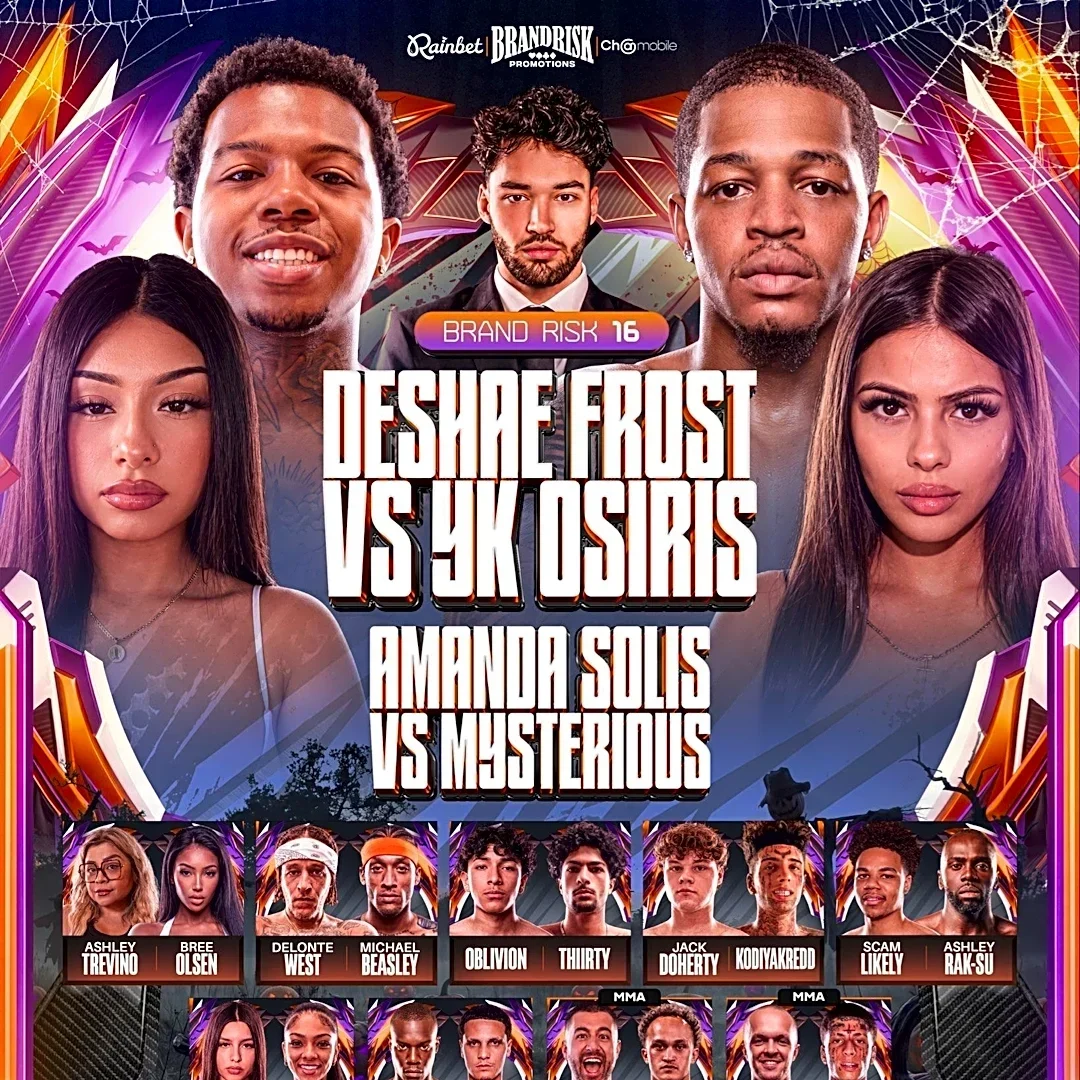 LIVE! Official BrandRisk 16 video stream, complete results and highlights | Frost vs. Osiris